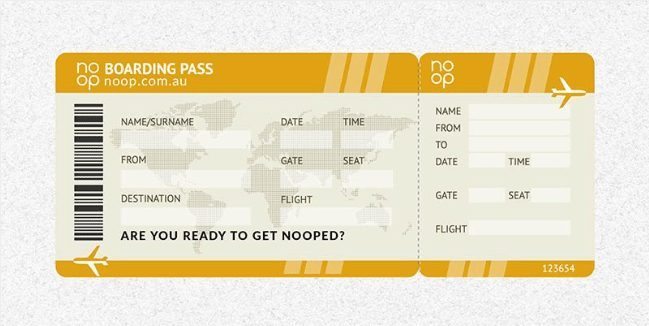 Noop SEO Perth Boarding Pass